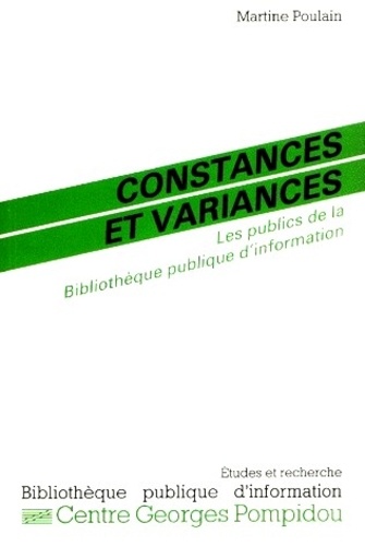 Constances et variances. Les publics de la Bibliothèque publique d'information 1982-1989
