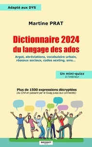 Ebooks livres audio téléchargement gratuit Dictionnaire du langage des ados - Plus de 1500 expressions décryptées