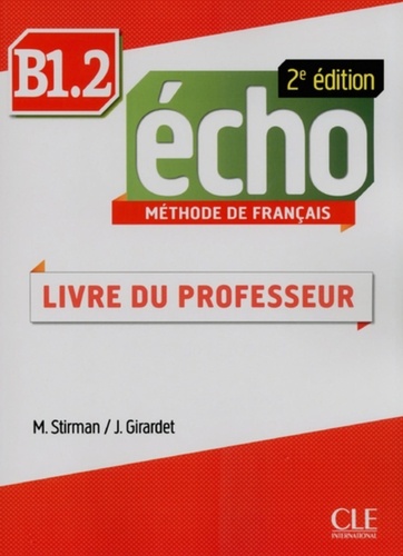 METHODE ECHO  Écho - Niveau B1.2 - Guide pédagogique - Ebook - 2ème édition