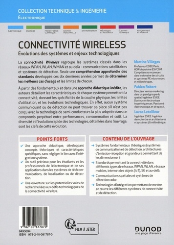 Connectivité Wireless. Evolutions des systèmes et enjeux technologiques