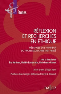 Réflexions et recherches en éthique