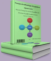 Principes de méthodologie de la question à réponse courte
