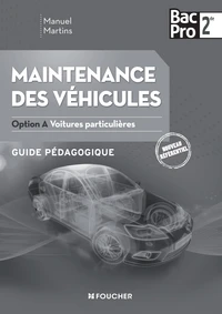Maintenance des véhicules 2de Bac Pro option A voitures particulières