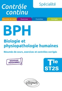 Spécialité Biologie et physiopathologie humaines Tle ST2S