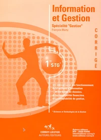 Information et Gestion 1e STG Spécialité "Gestion"