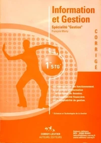 Information et gestion - Corrigé