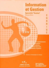 Information et Gestion Spécialité Gestion 1re STG