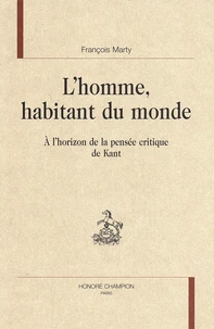 L'homme habitant du monde