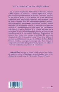 1805, La création de Don Juan à l'Opéra de Paris