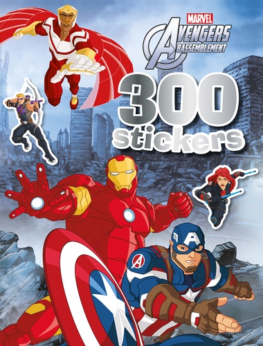  Marvel - 300 stickers Avengers rassemblement.