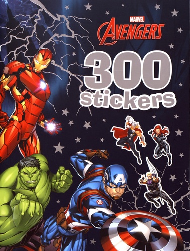 300 stickers Marvel Avengers