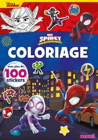 Coloriage Spidey et ses amis extraordinaires (Spidey et Ghost Rider)