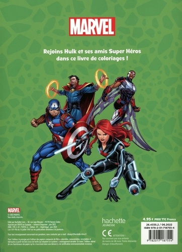 Drôles de colos Marvel. 32 pages à colorier