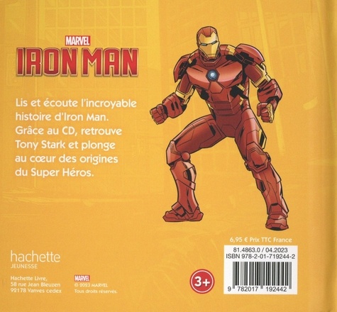 Iron Man  avec 1 CD audio
