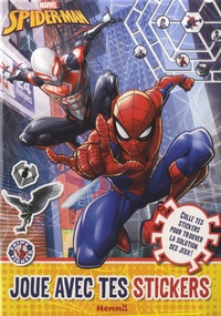  Marvel - Joue avec tes stickers Spider-Man - Colle tes stickers pour trouver la solution des jeux !.
