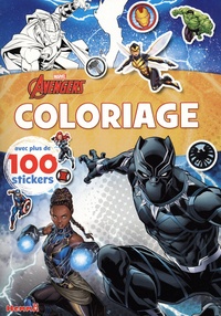  Marvel - Marvel Avengers (Black Panther) - Avec plus de 100 stickers.