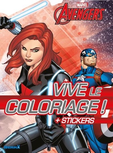 Marvel Avengers Black Widow. Avec stickers