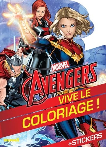  Marvel - Marvel Avengers - Avec des stickers.