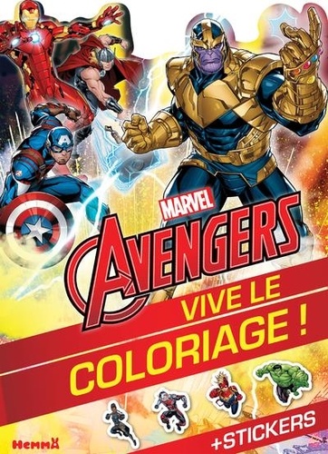 Marvel Avengers. + stickers