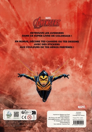 Marvel Avengers. Avec plus de 100 stickers