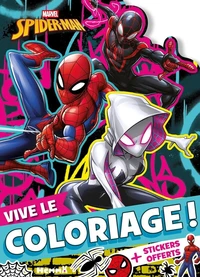 Marvel Spider-Man (Spider-Man et Ghost-Spider fond rose)