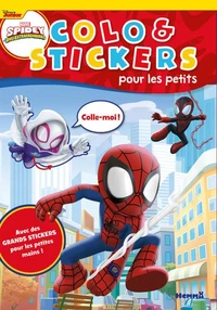 Marvel Spidey et ses amis extraordinaires Colo & Stickers pour les petits