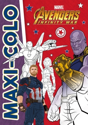  Marvel - Maxi colo Avengers Infinity War.