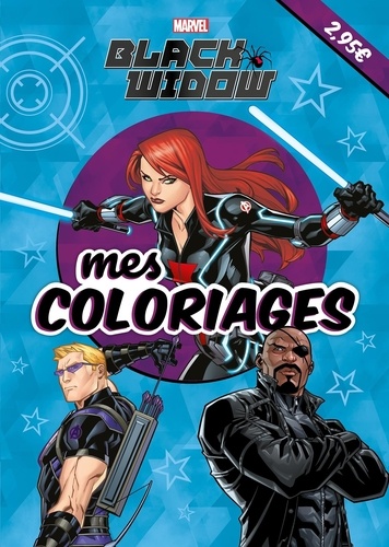 Mes coloriages Black Widow