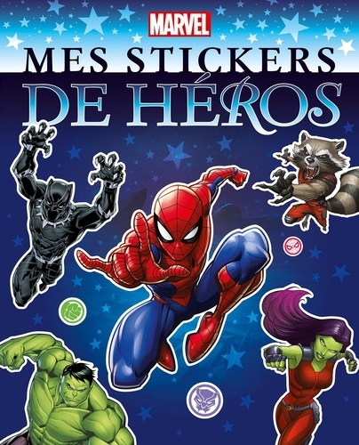 Mes stickers de héros Marvel
