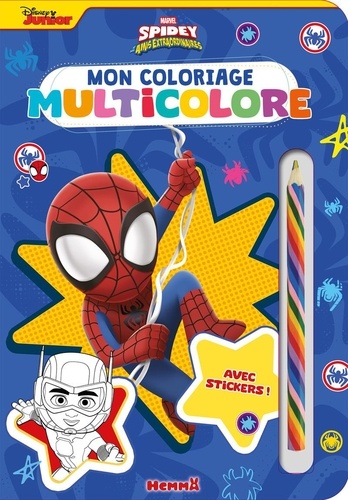 Marvel Spidey et ses amis extraordinaires - Colorie, découpe, colle : Collectif Marvel Spidey et ses amis extraordinaires - Colorie, découpe, colle : Collectif