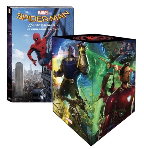  Marvel - Spider-Man : Homecoming - Avec coffret pouvant accueillir les prologues officiels des 10 films Marvel Studios.