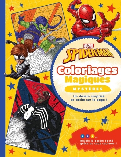 Spider-Man. Coloriages magiques - Mystères