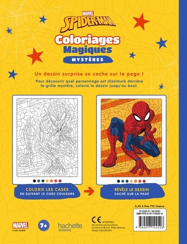 Spider-Man. Coloriages magiques - Mystères