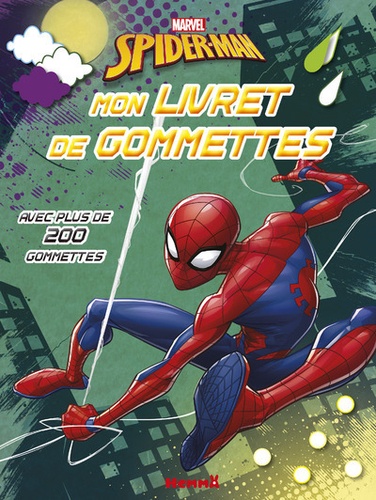  Marvel - Spider-Man - Avec plus de 200 gommettes.