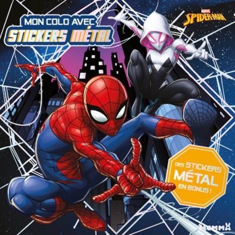 Spider-Man. Des stickers métal en bonus !