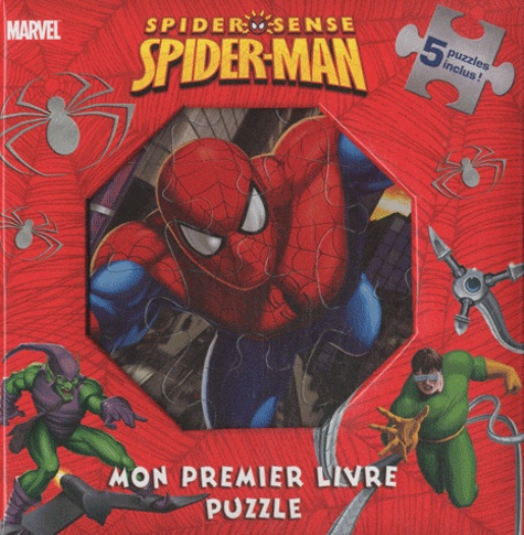  Marvel - Spider Sense Spider-Man - Mon premier livre-puzzle.