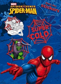  Marvel - Spider Sense Spider-Man - Super colo avec des stickers.