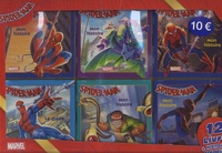  Marvel - Spiderman - Coffret 12 livres : 6 histoires et 6 coloriages.