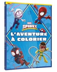 Marvel et  Disney Junior - Spidey et ses amis extraordinaires L'aventure à colorier.