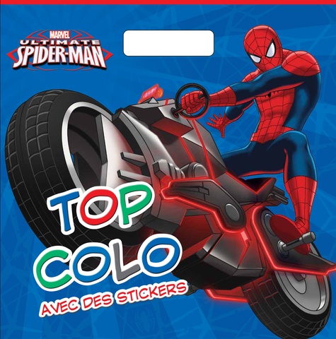  Marvel - Ultimate Spider-Man - Avec des stickers.