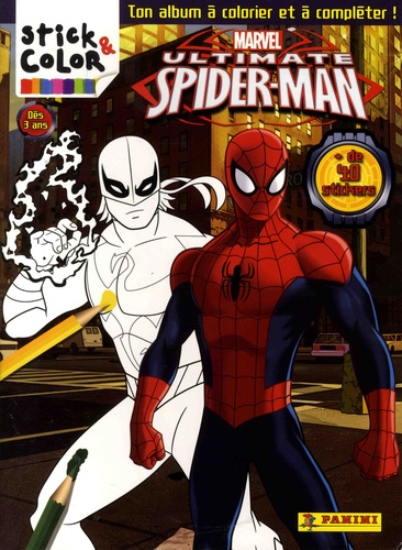  Marvel - Ultimate Spider-Man - Ton album à colorier et à compléter !.