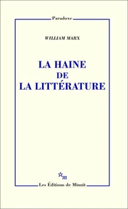 La haine de la littérature
