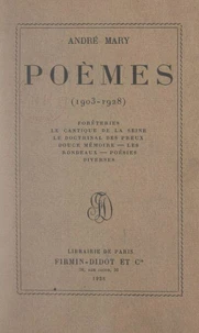 Poèmes (1903-1928)