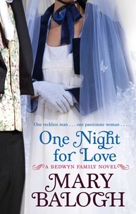 Mary Balogh - One Night For Love - Number 1 in series.