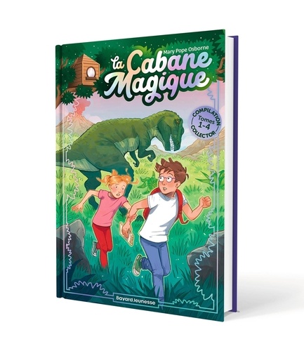 Mary Pope Osborne et Marie-Hélène Delval - La cabane magique Tomes 1 à 4 : .