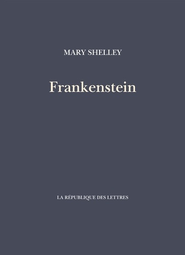 Frankenstein 1e édition
