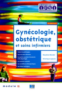Gynécologie, Obstétrique et soins infirmiers