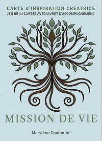 Carte d'inspiration créatrice Mission de vie