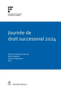 Journée de droit successoral 2024