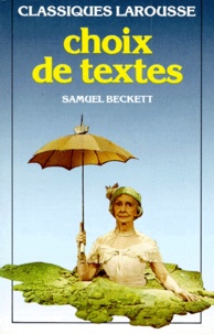 Maryse Vincent et Samuel Beckett - Choix De Textes.